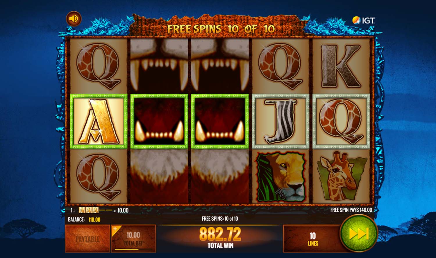Wild Life demo free play mode